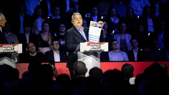 Orbán Viktor: A választás tétje a magyarok biztonsága, a fiataljaink jövője és a magyarok pénze