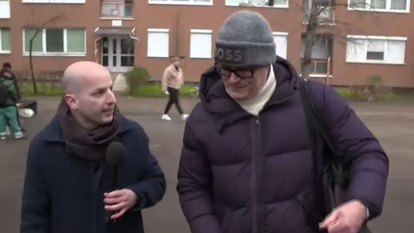 Menekülésbe fordult a kampányolás: a Tisza jelöltje elrohant a kényes kérdések elől - videó