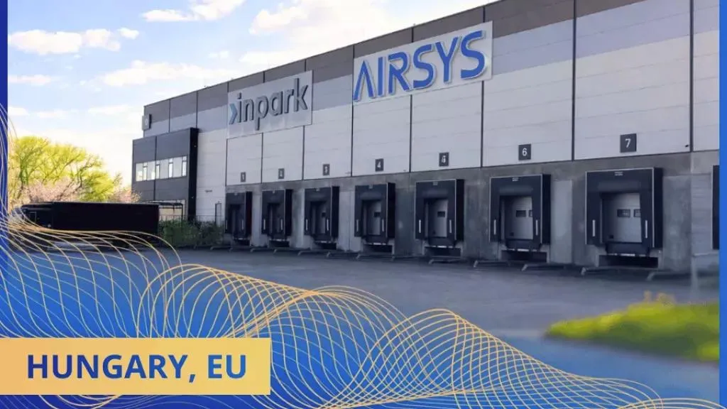 Pátyon hozza létre első európai üzemét az ipari légkondicionálókat gyártó Airsys
