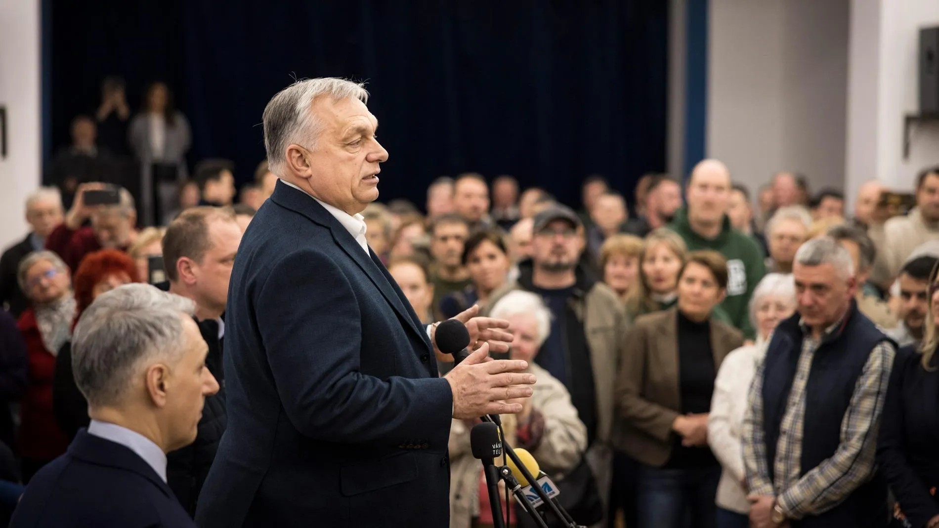 Orbán Viktor: ha a Tisza nyer, akkor a brüsszeli tervek mind szabad utat kapnak