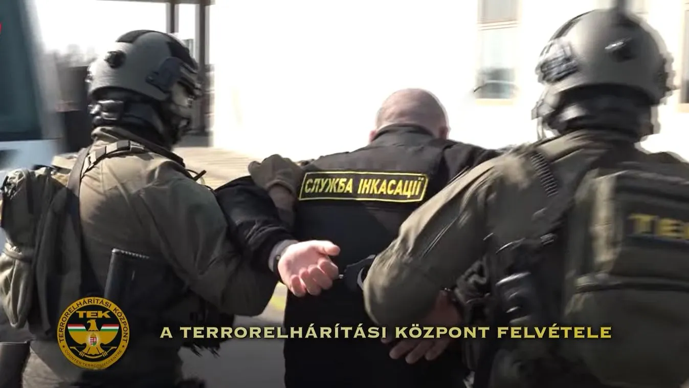 Így fogták el az ukrán pénzszállítókat a TEK kommandósai