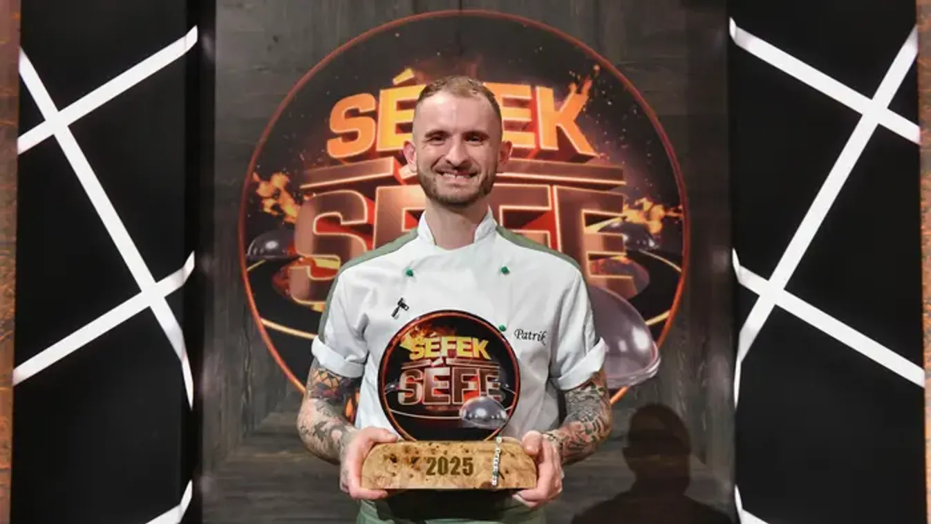 A Séfek Séfe hetedik évadának nyertese elmondta, hogy milyen érzés volt győzni