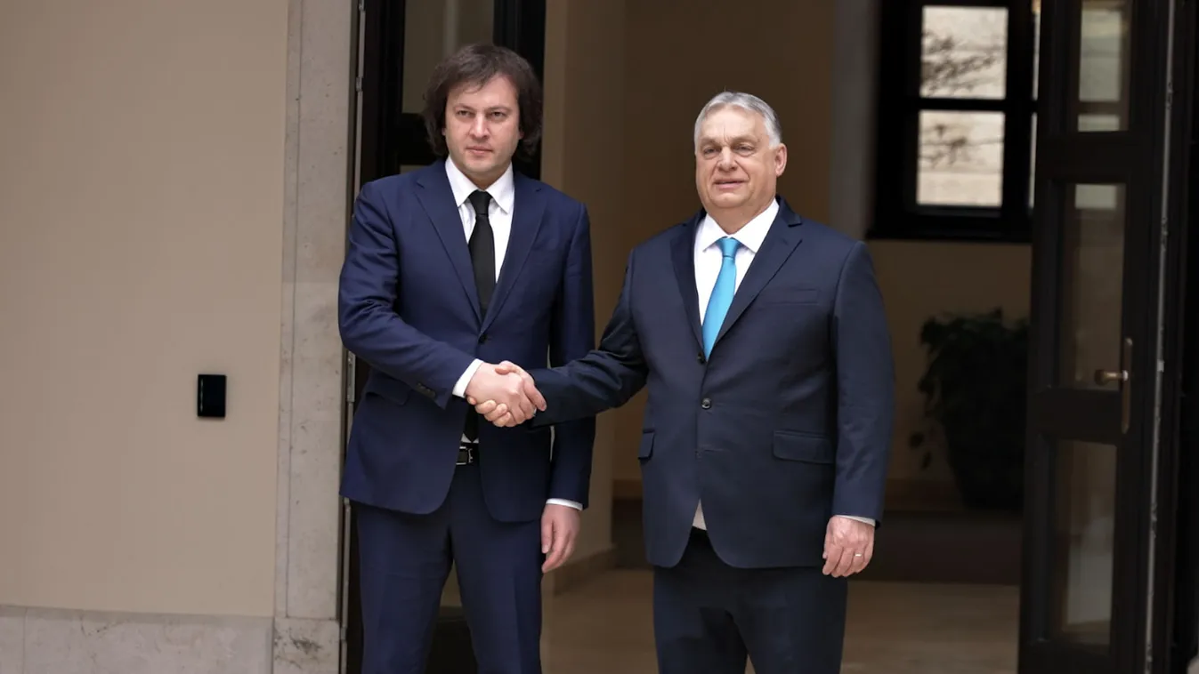 Orbán Viktor Georgia miniszterelnökével tárgyalt