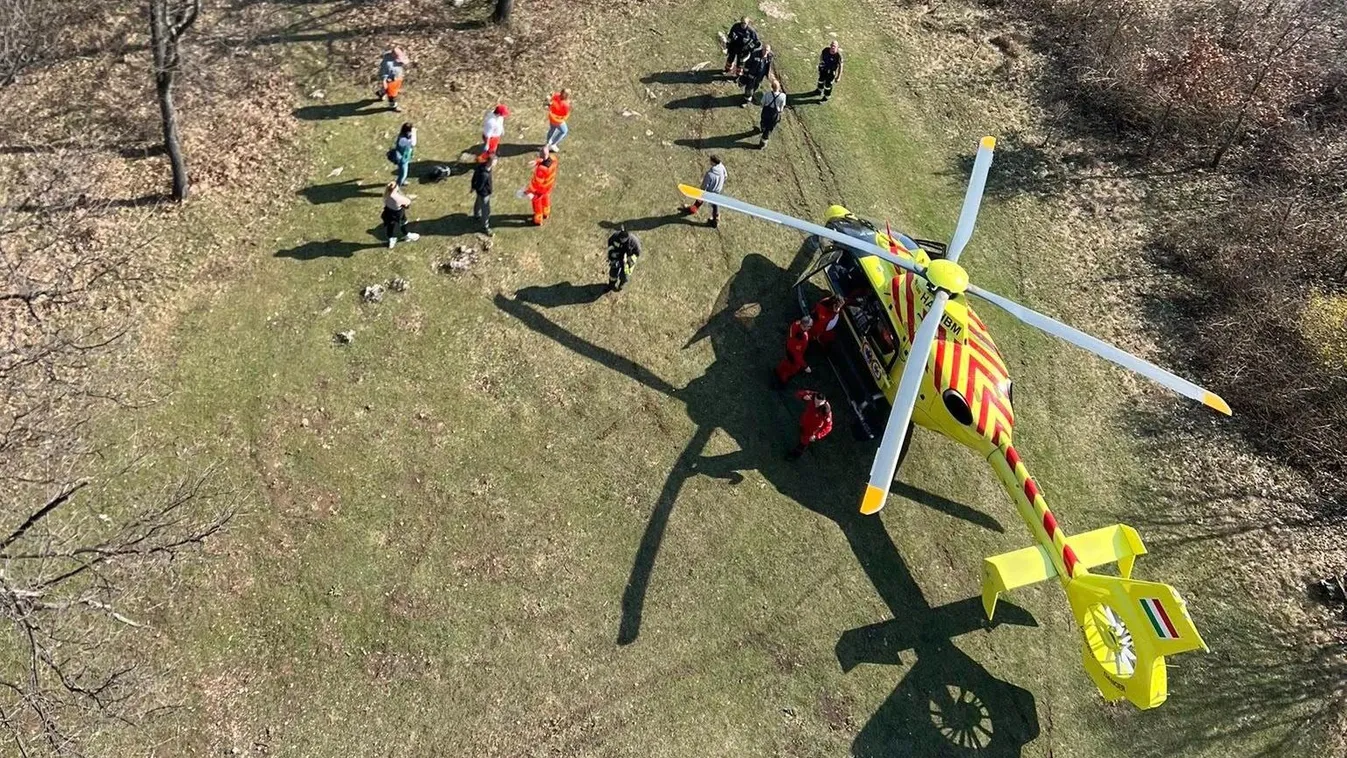 Drámába fulladt a hétvégi túra – mentőhelikoptert riasztottak a Bakonyban