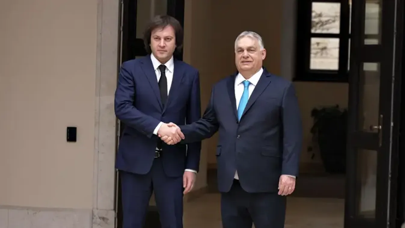 Orbán Viktor Georgia miniszterelnökével tárgyalt