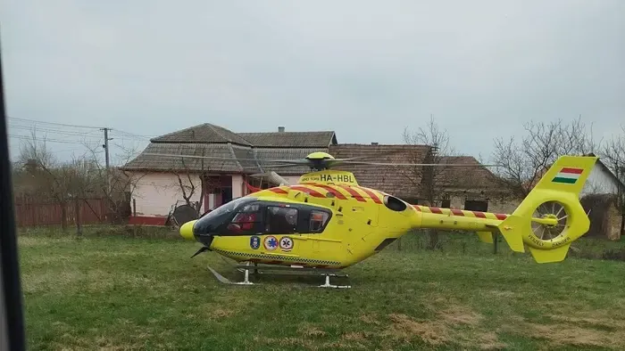Mentőhelikopter szállt le Őrhalomban, nagy volt az ijedtség