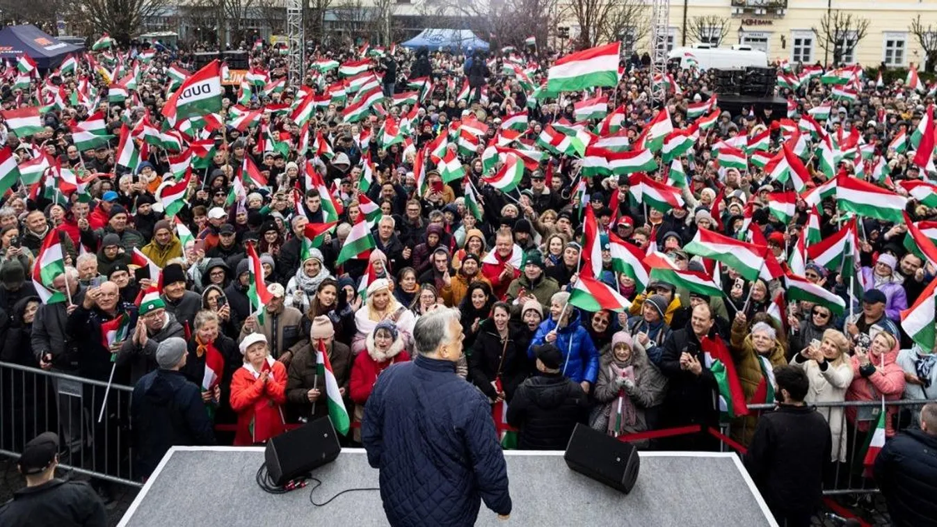 Orbán Viktor: A Tisza egyenlő az ukránbarát kormányzással Magyarországon