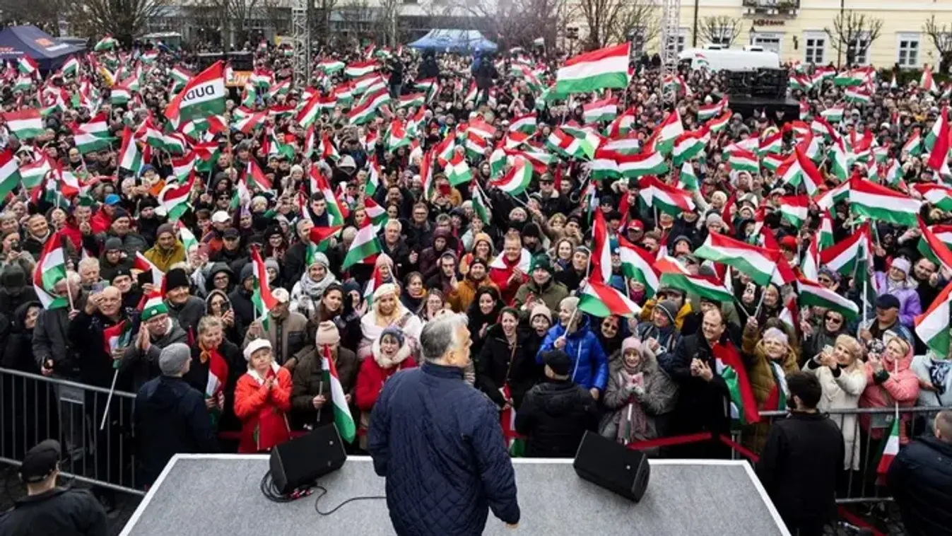 Orbán Viktor: A Tisza egyenlő az ukránbarát kormányzással Magyarországon