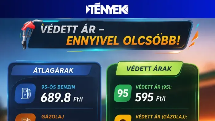 Sokkal olcsóbb az üzemanyag a védett árnak köszönhetően, ezt Orbán Viktor is megtapasztalta
