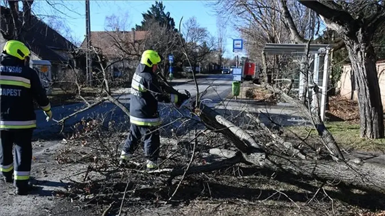 Tombol és rombol a szélvihar Zalában