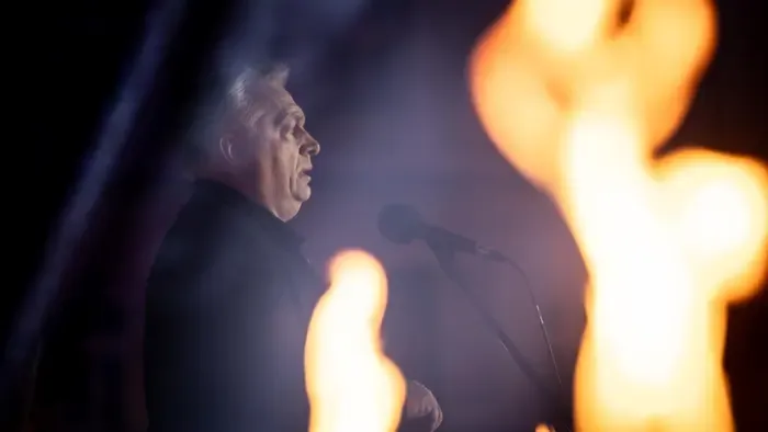 Orbán Viktor az országjárás egri állomásán: Nyugat-Európa Ukrajna miatt szenved, Magyarországot kívül kell tartani a háborúból