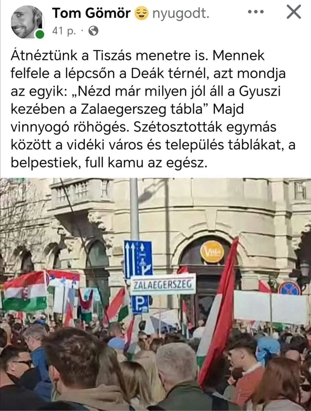 A Tisza Párt hívei egymás között döntötték el, ki melyik várost képviseli a rendezvényen