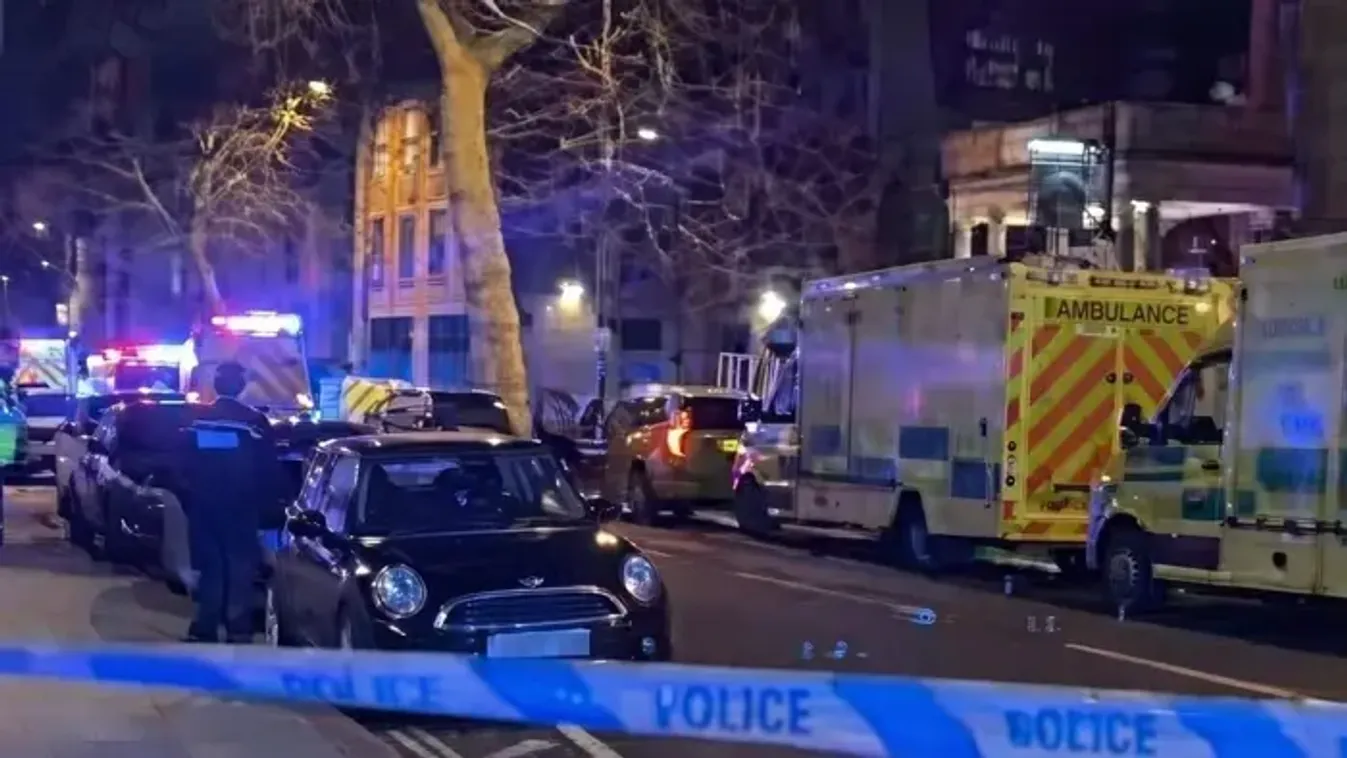 Gyalogosok közé hajtott egy autó az angliai Derby városában, többen megsérültek