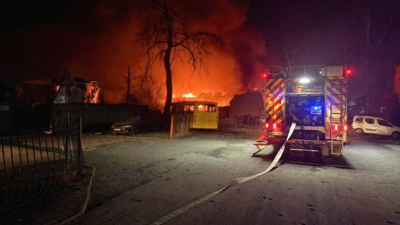 Ismét orosz légitámadás érte Kijev megyét, többen meghaltak