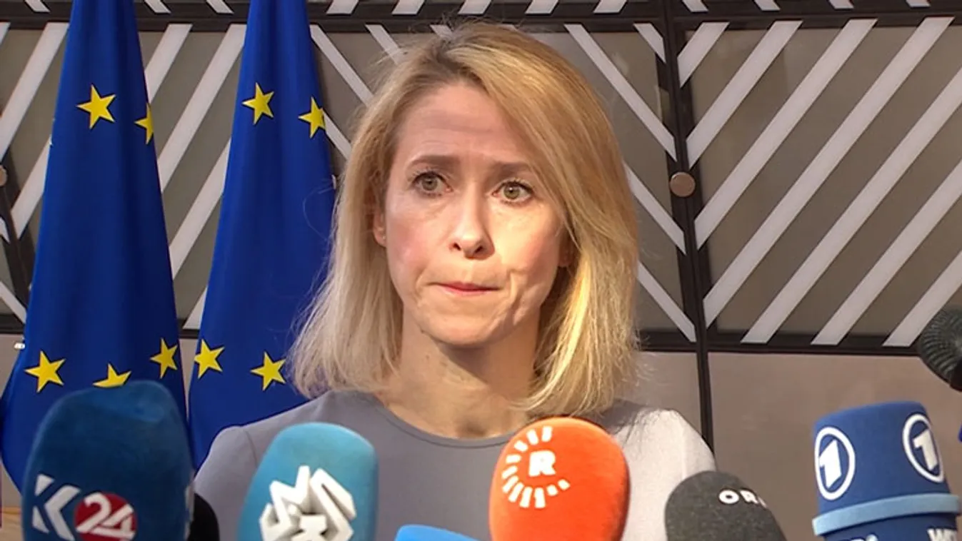 Kaja Kallas kijelentette, Brüsszel azon dolgozik, hogyan tudják kierőszakolni Magyarországból a 90 milliárdos hadikölcsön jóváhagyását