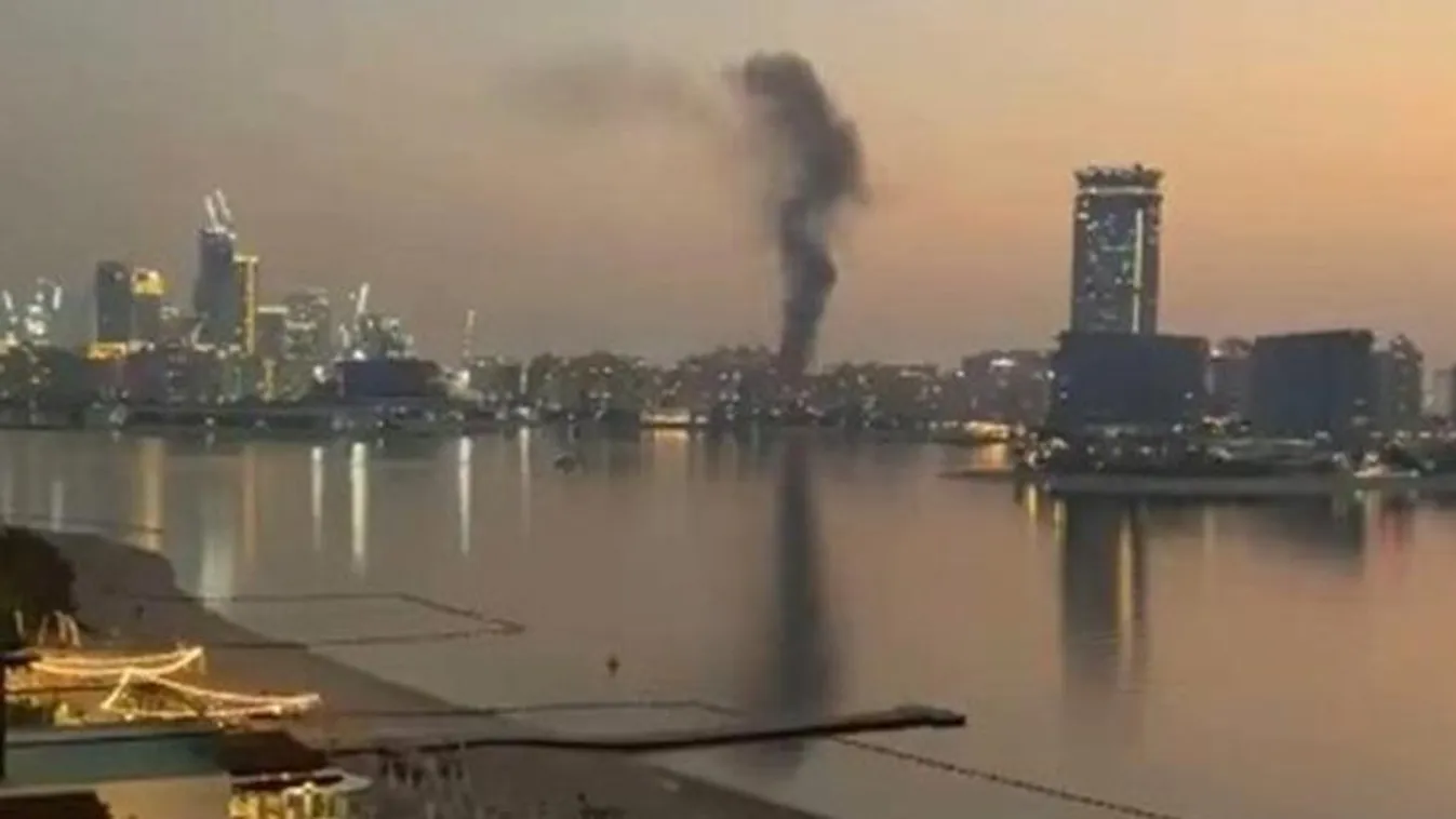 Káosz és rettegés lett úrrá Dubajban + videó