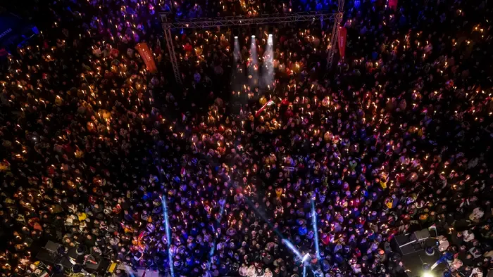 Orbán Viktor Kaposváron: sem a nemzetközi nagytőke, sem Ukrajna, sem Brüsszel nem zsebelheti ki Magyarországot