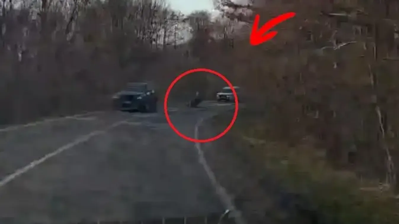 Hajszálon múlt a motorostragédia Zircnél - Videó