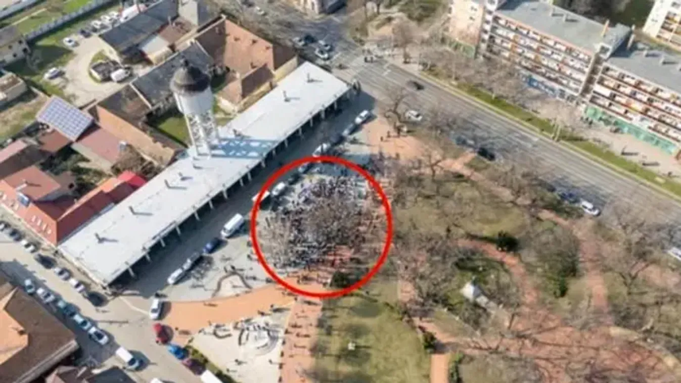 Elemző: Alig pár tucat ember várta Magyar Pétert a 18 ezres Törökszentmiklóson