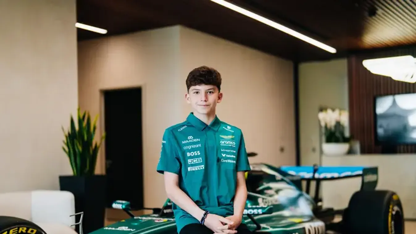 Szenzációs hír: Forma 1-es istállóhoz került egy fiatal magyar versenyző