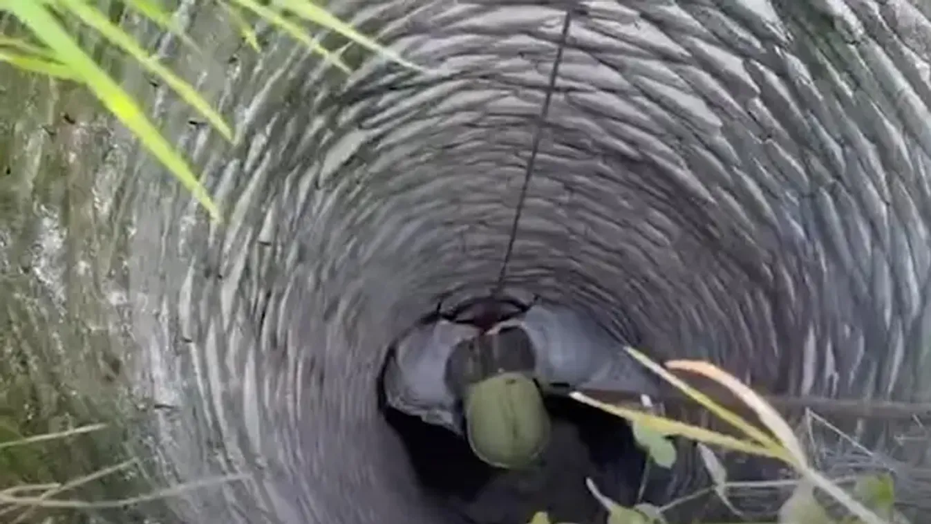 Videón a döbröközi holttest kiemelése, élettársa ölte meg