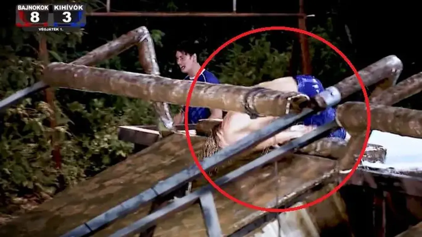 Csúnya esés az Exatlonban, kiderült, mekkora a baj