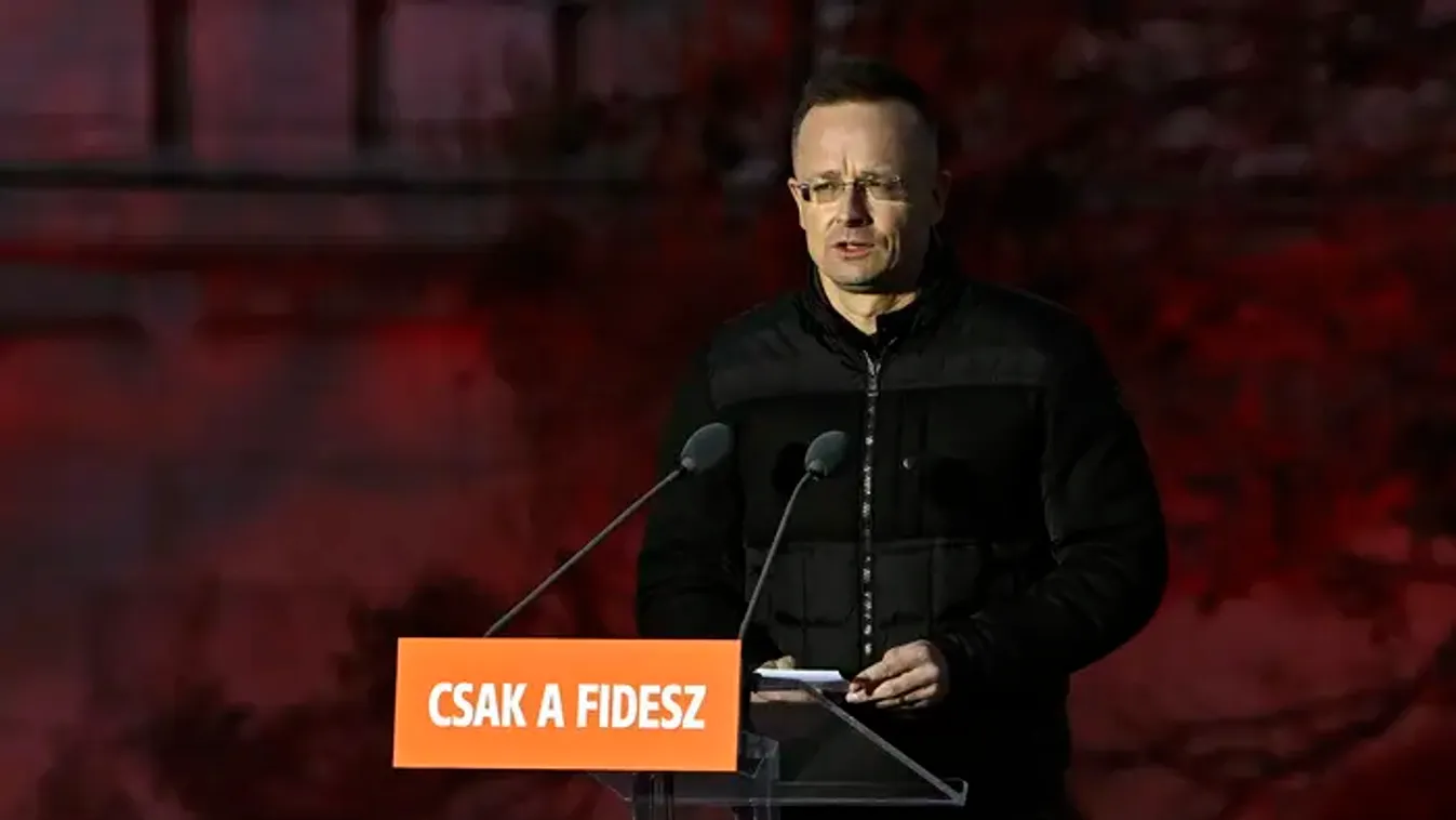 Szijjártó : vasárnap akkora győzelmet fogunk aratni, hogy még a Holdról is jól fog látszani