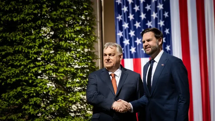 Orbán Viktor a Karmelitában fogadta J. D. Vance amerikai alelnököt
