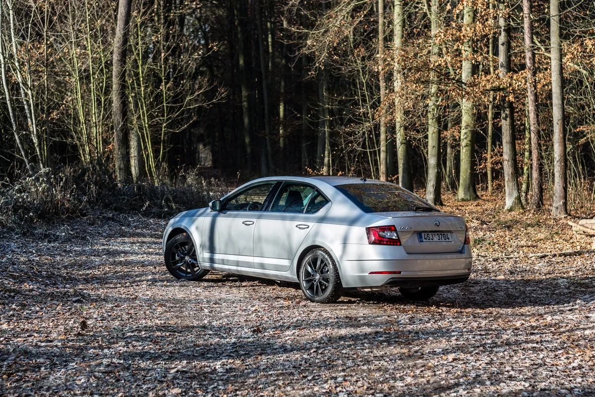 Prague,,The,Czech,Republic,,22.,12.,2018:,Skoda,Octavia,2.0