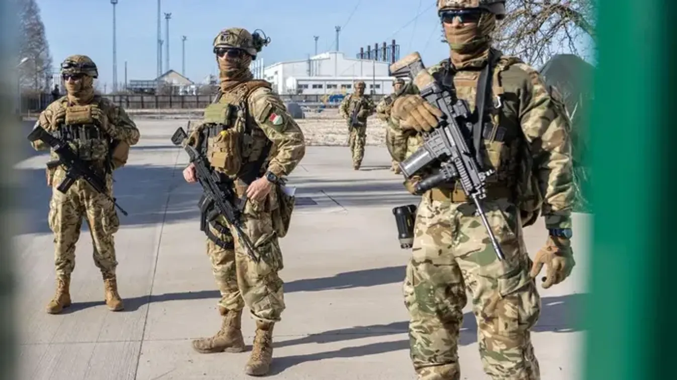 Kivezényelték a katonákat, ők védik majd a gázvezeték magyarországi szakaszát - videóval