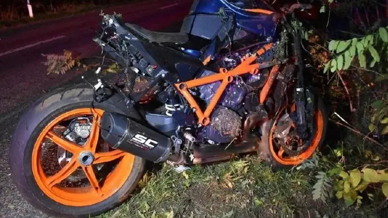 Egy rossz előzés a motoros életébe került Üllőnél