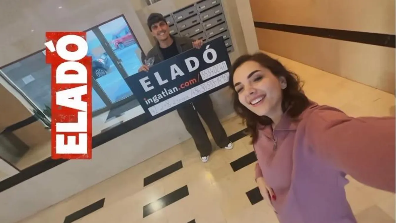Kiderült mennyiért árulja a lakását Bódi Megyer és felesége