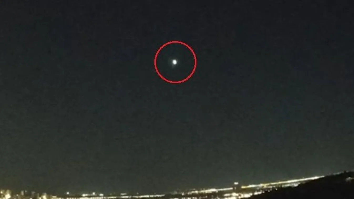 Húsvéti tojás pottyant az égből Miskolcra? Döbbenetes videó készült az éj leple alatt