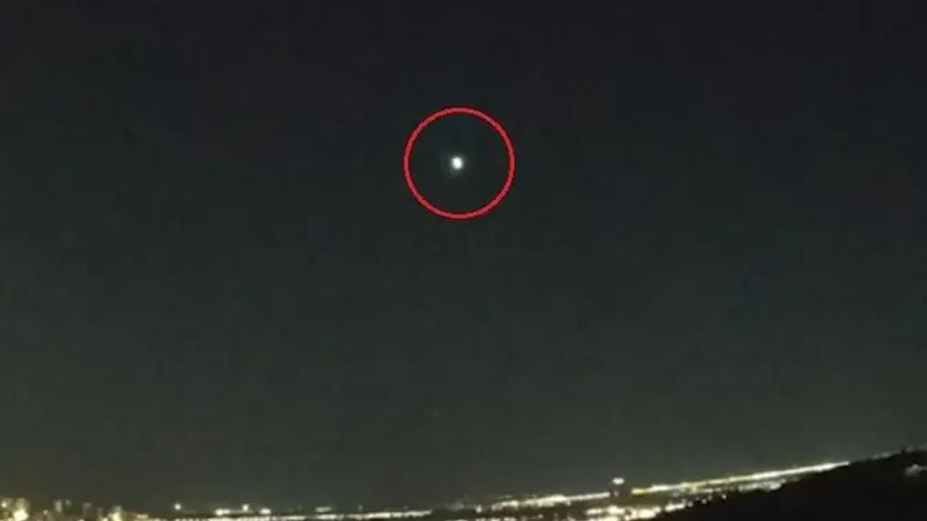 Húsvéti tojás pottyant az égből Miskolcra? Döbbenetes videó készült az éj leple alatt