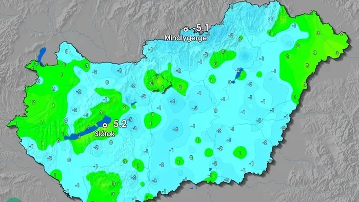 Mínuszokkal indult a nap, de pénteken tovább romlik a helyzet