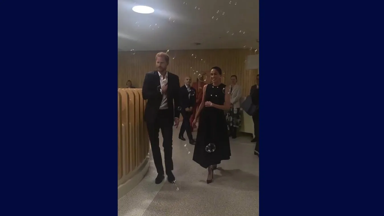 Meghan Markel videója felrobbantotta az internetet, betekintést engedett a legintimebb családi pillanatokba