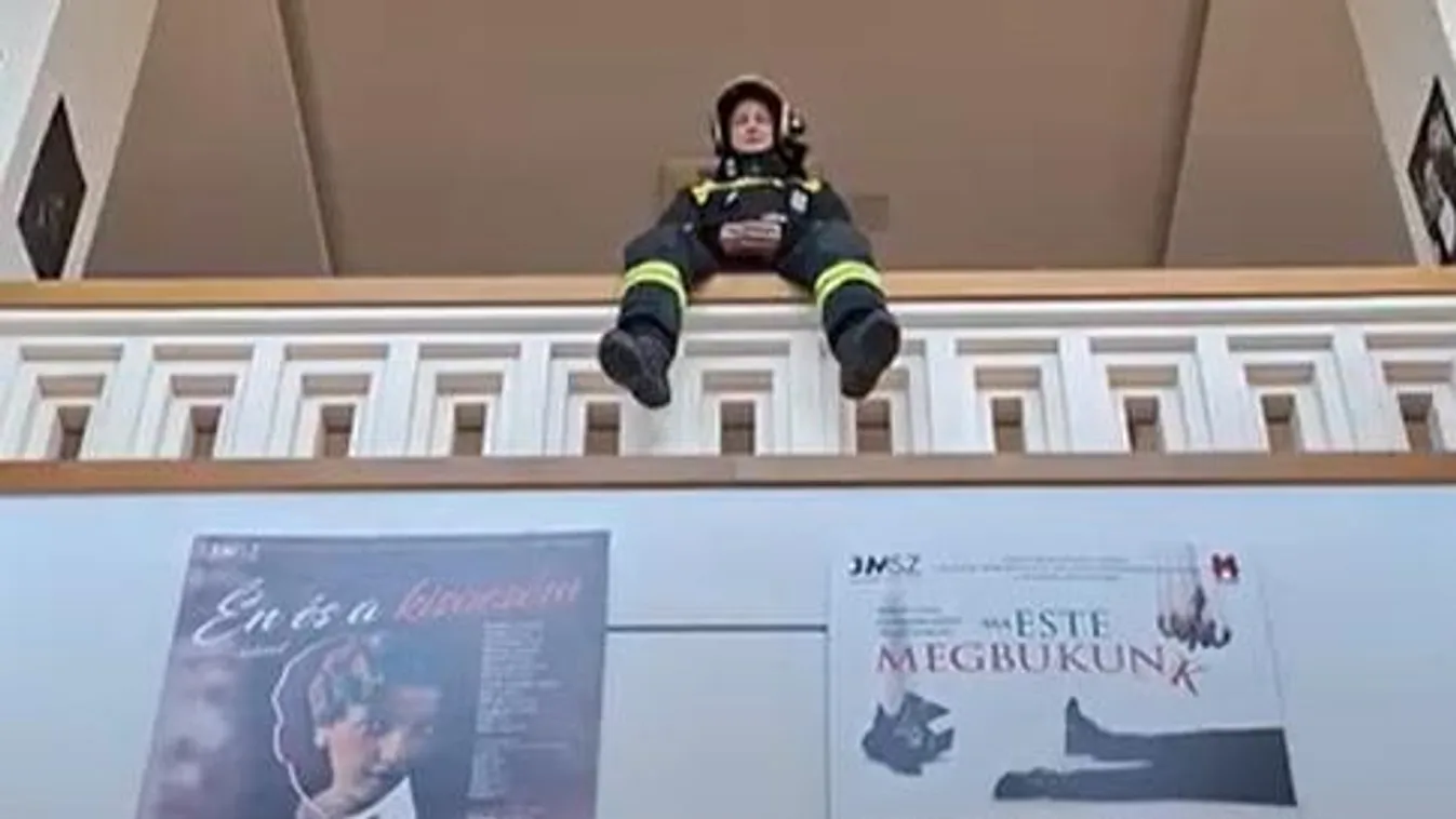 Tűzoltók és színészek fogtak össze – videó