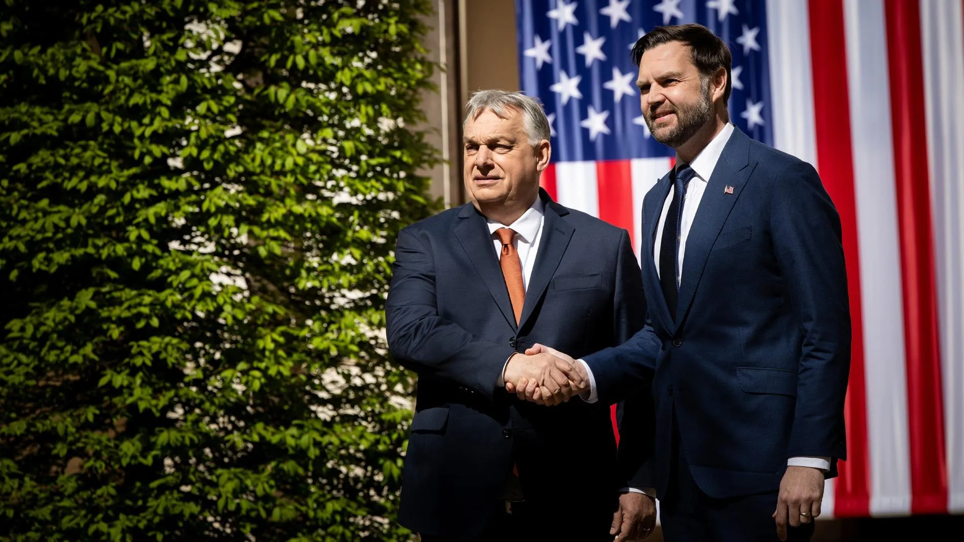 Orbán Viktor a Karmelitában fogadta J. D. Vance amerikai alelnököt