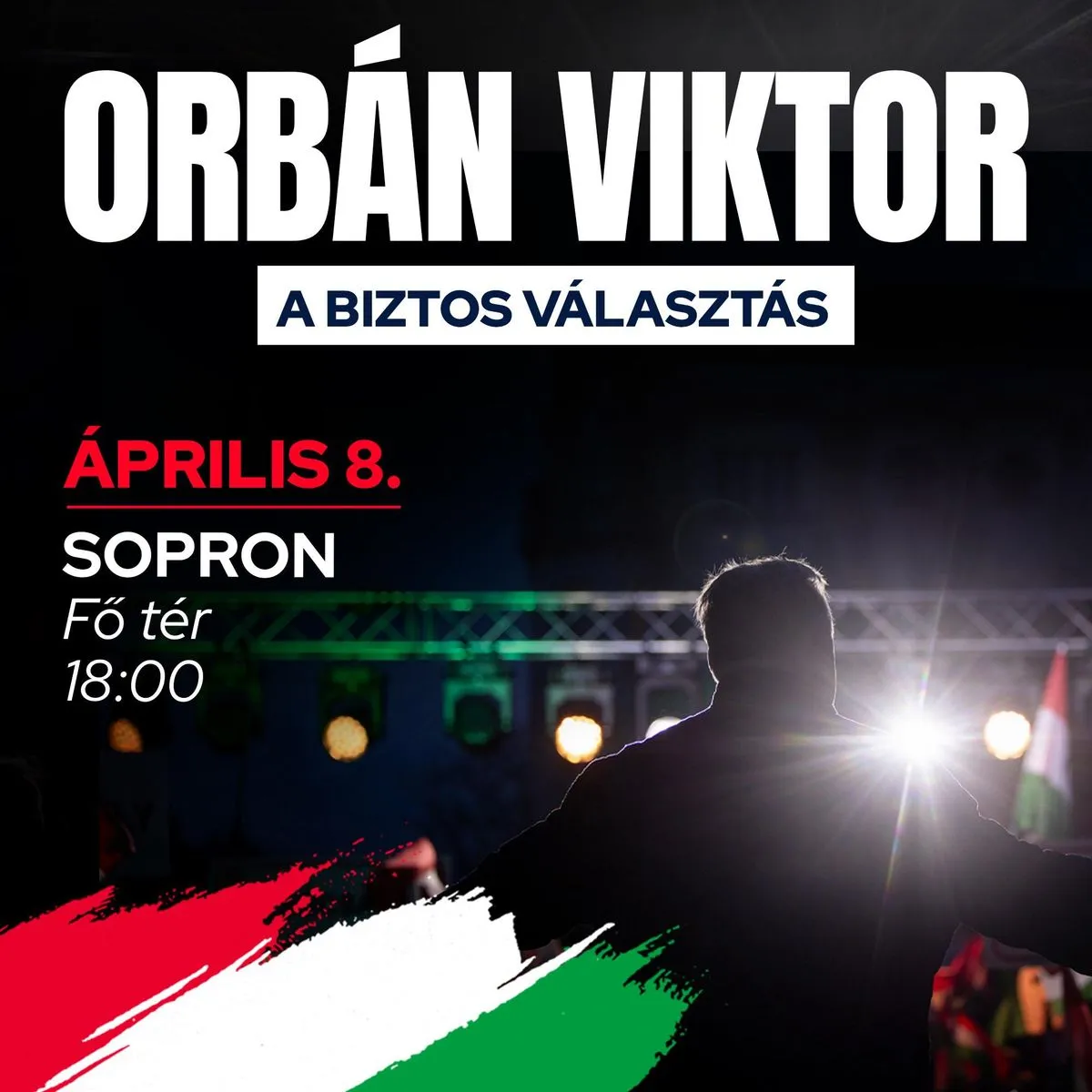Szerdán Sopronban folytatódik Orbán Viktor országjárása