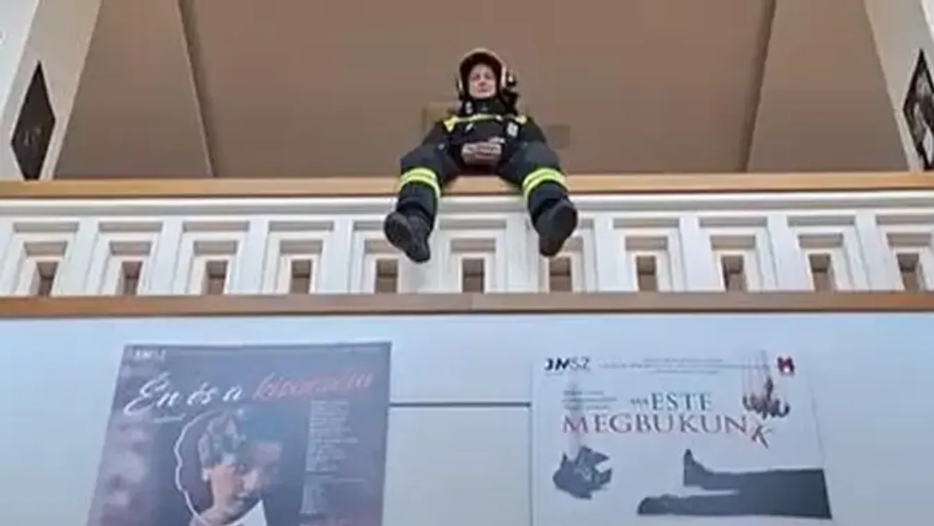 Tűzoltók és színészek fogtak össze – videó