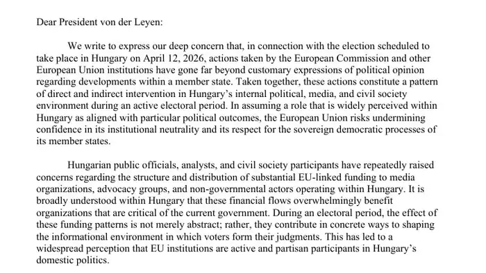 Amerikai képviselők számonkérték Brüsszelt, amiért beavatkoznak a magyar választásokba