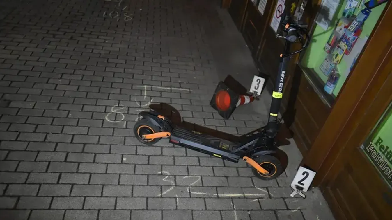 Újra részegen rollerezett, súlyos baleset lett a vége