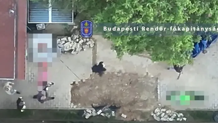 Hajtóvadászat Kerepesen: drón vezette nyomra a rendőröket - videóval