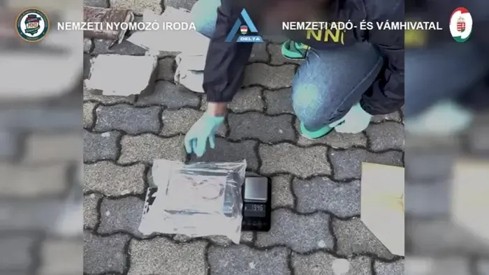 Jelentős kokainszállítmány akadt fenn Letenyén, értéke több száz millió forint - videóval