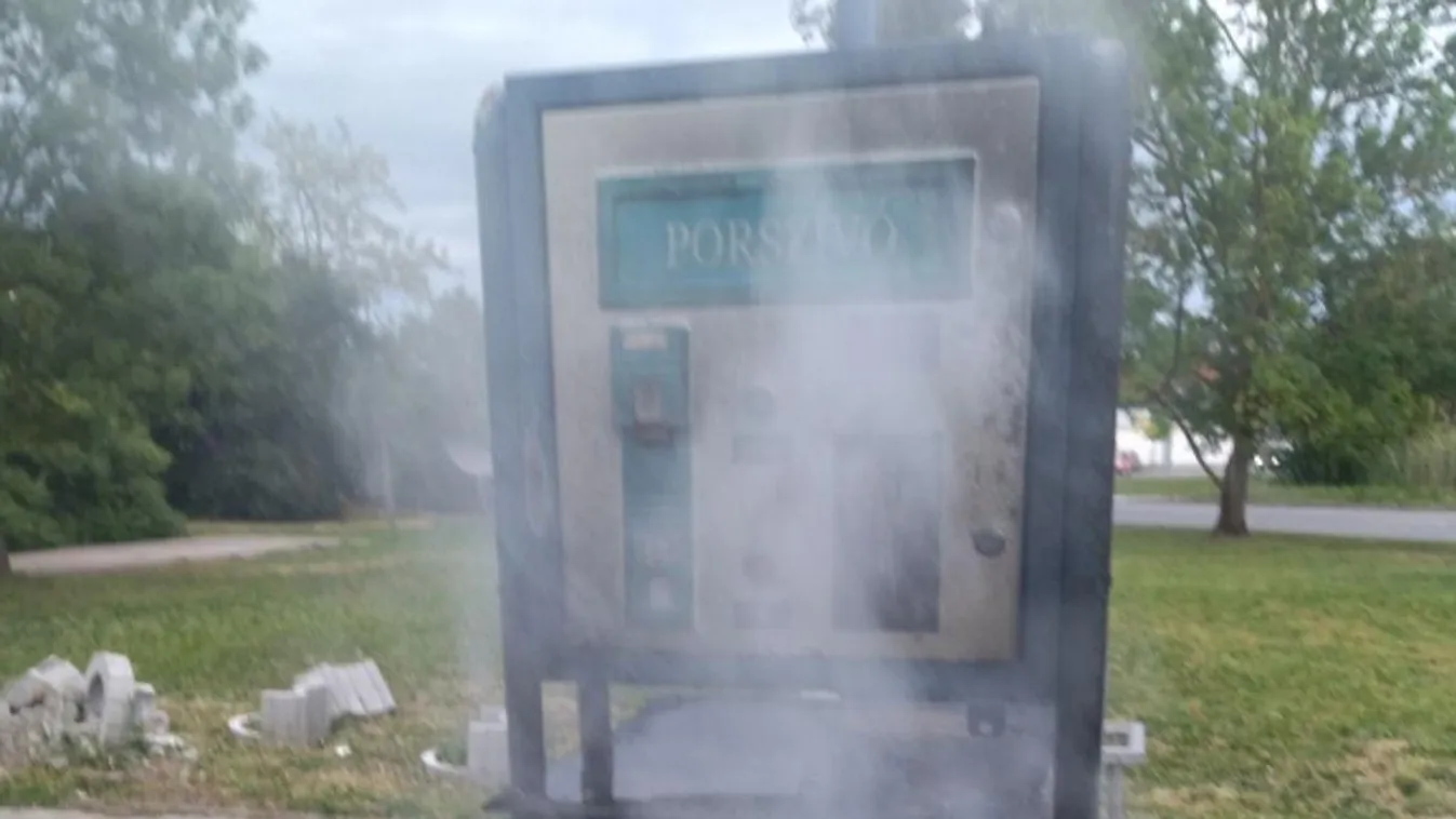 Használat közben kapott lángra az ipari porszívó egy békéscsabai autómosóban