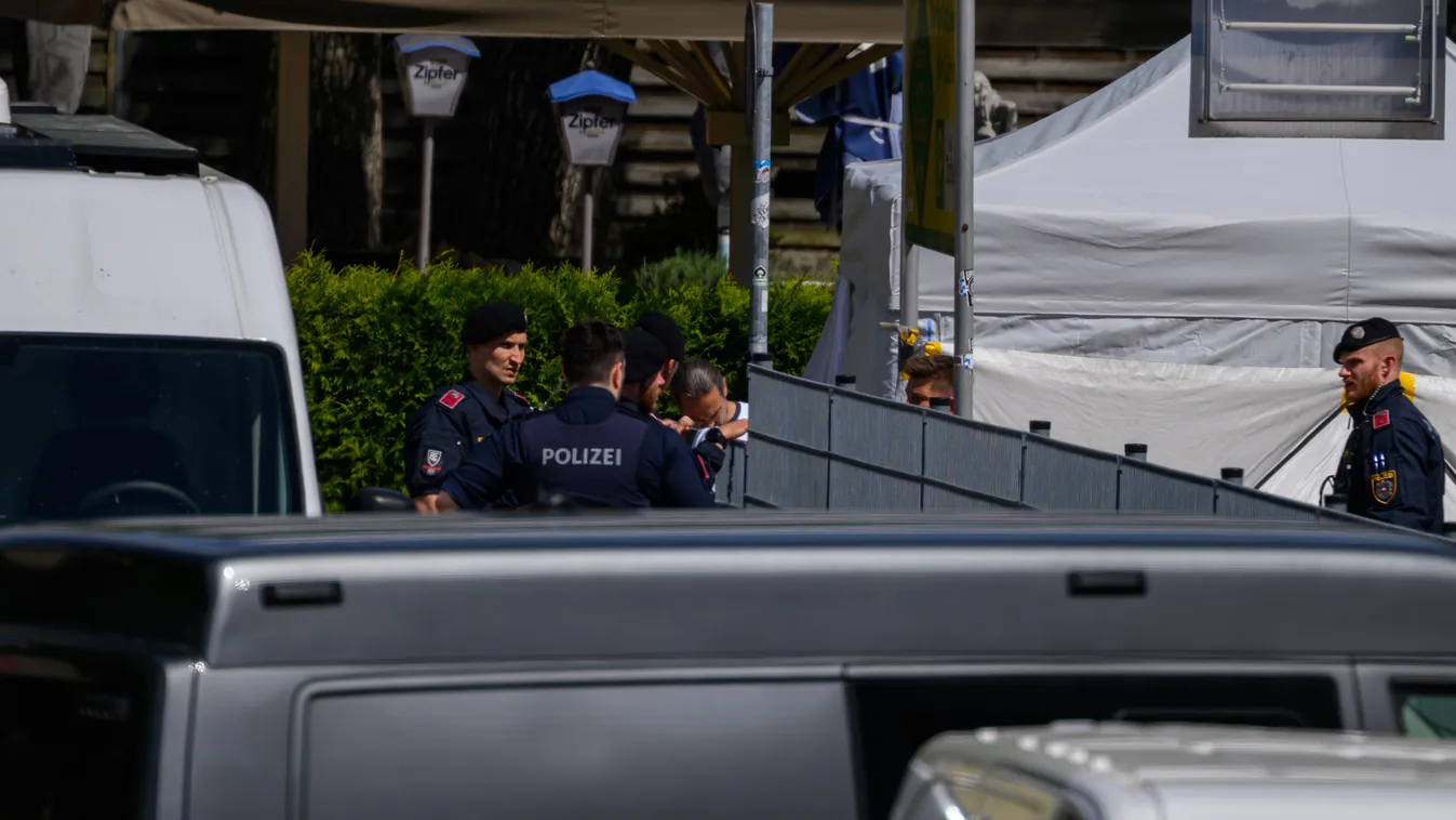 Horror egy étterem előtt, több lövés is eldördült