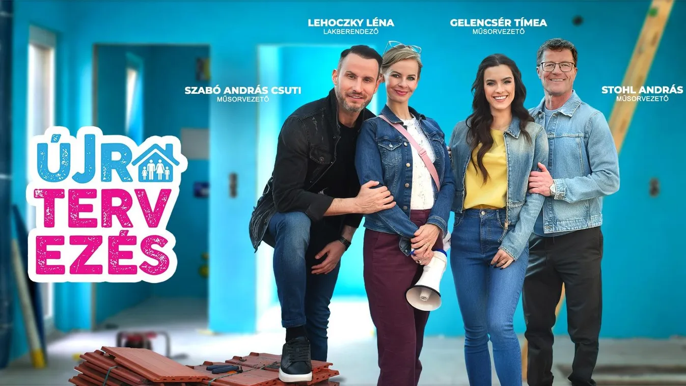Május 25-től jön az ország kedvenc lakásfelújító showja, az Újratervezés