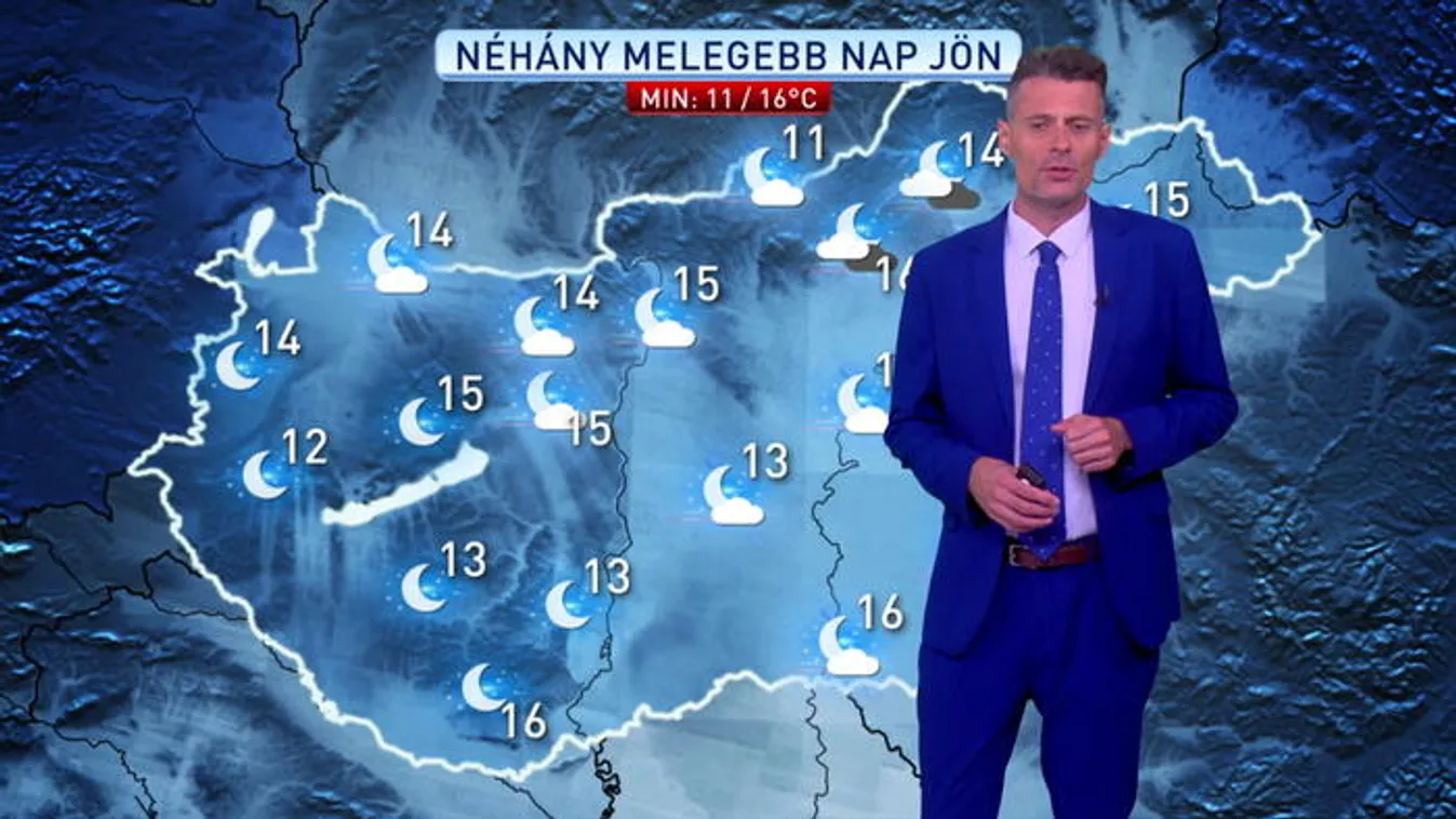 Északkeleten még lehetnek éjjel záporok