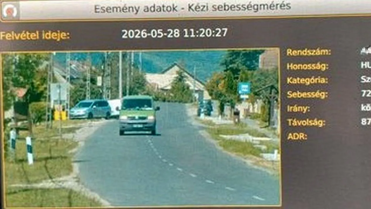 Sietett a postás, két gyorshajtás követett el egy napon