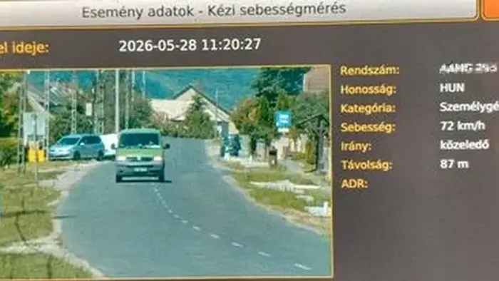 Sietett a postás, két gyorshajtás követett el egy napon